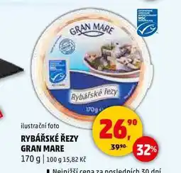 Penny Market RYBÁŘSKÉ ŘEZY GRAN MARE, 170 g nabídka