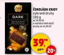 Penny Market ČOKOLÁDA ENJOY vybrané druhy, 100 g nabídka