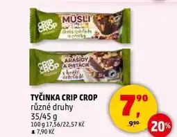 Penny Market TYČINKA CRIP CROP různé druhy, 35/45 g nabídka