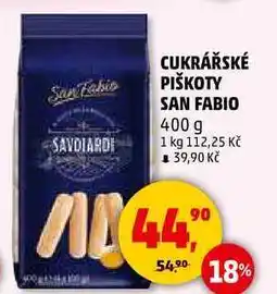 Penny Market CUKRÁŘSKÉ PIŠKOTY SAN FABIO, 400 g nabídka