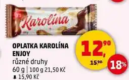 Penny Market OPLATKA KAROLÍNA ENJOY různé druhy, 60 g nabídka