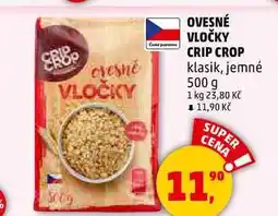 Penny Market OVESNÉ VLOČKY CRIP CROP klasik, jemné, 500 g nabídka
