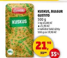 Penny Market KUSKUS, BULGUR GUSTITO, 500 g nabídka