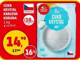 Penny Market CUKR KRYSTAL KARLOVA KORUNA, 1 kg nabídka