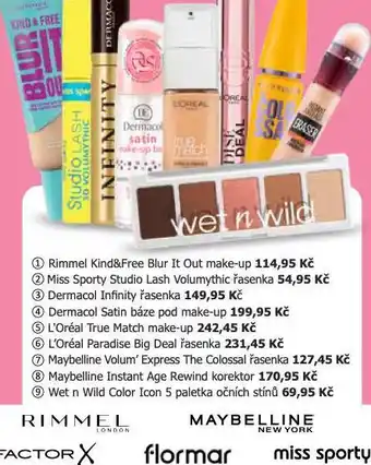 Teta Miss sporty studio lash volumythic řasenka nabídka