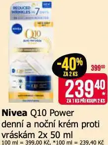 Teta Nivea q10 power denní a noční krém proti vráskám nabídka