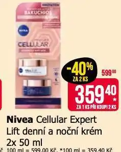 Teta Nivea cellular expert lift denní a noční krém nabídka