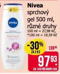 Teta Nivea sprchový gel nabídka