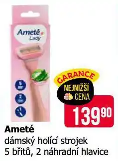 Teta Amaté dámský holící strojek nabídka