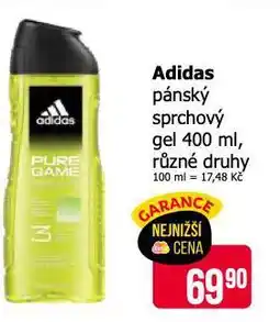 Teta Adidas pánský sprchový gel nabídka