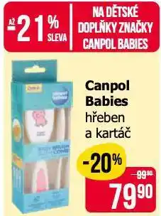 Teta Canpol babies hřeben a kartáč nabídka
