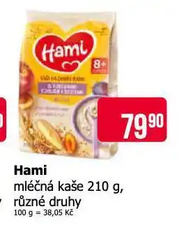 Teta Hami mléčná kaše nabídka