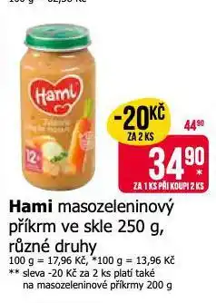 Teta Hami masozeleninový příkrm nabídka