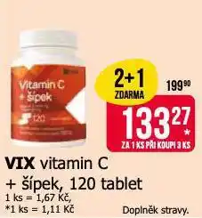 Teta Vix vitamin c + šípek nabídka