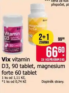 Teta Vix vitamin magnesium forte nabídka