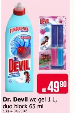 Teta Dr. devil wc gel nabídka