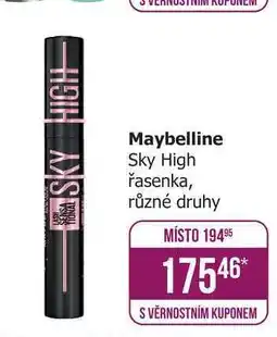 Teta Maybelline Sky High řasenka, různé druhy nabídka