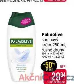 Teta Palmolive sprchový krém 250 ml, různé druhy nabídka