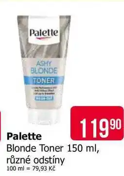 Teta Palette Blonde Toner 150 ml, různé odstíny nabídka