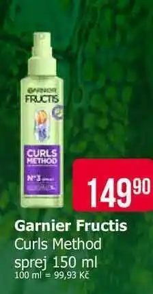 Teta Garnier Fructis Curls Method sprej 150 ml nabídka