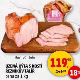 Penny Market UZENÁ KÝTA S KOSTÍ ŘEZNÍKŮV TALÍŘ, 1 kg nabídka