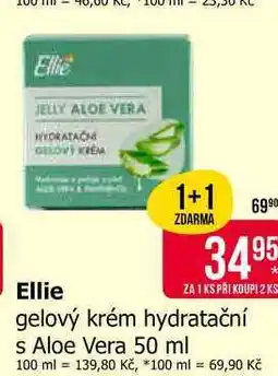 Teta Ellie gelový krém hydratační s Aloe Vera 50 ml nabídka