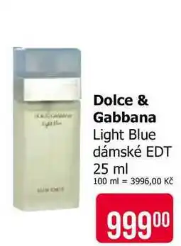 Teta Dolce & Gabbana Light Blue dámské EDT 25 ml nabídka