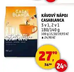 Penny Market KÁVOVÝ NÁPOJ CASABLANCA 3 v 1, 2 v 1, 180/140 g nabídka