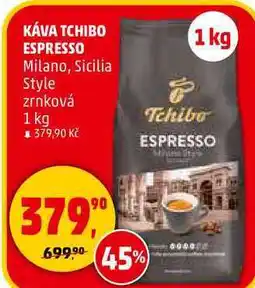 Penny Market KÁVA TCHIBO ESPRESSO Milano, Sicilia Style zrnková, 1 kg nabídka
