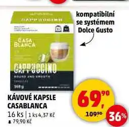 Penny Market KÁVOVÉ KAPSLE CASABLANCA, 16 ks nabídka