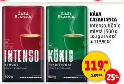 Penny Market KÁVA CASABLANCA Intenso, König mletá, 500 g nabídka