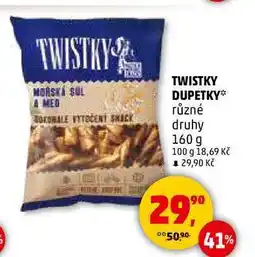 Penny Market TWISTKY DUPETKY různé druhy, 160 g nabídka