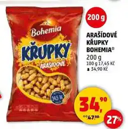 Penny Market ARAŠÍDOVÉ KŘUPKY BOHEMIA, 200 g nabídka