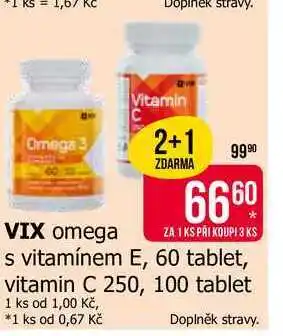 Teta VIX omega s vitamínem E, 60 tablet nabídka