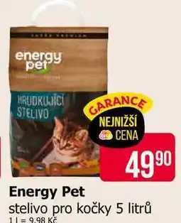 Teta Energy Pet stelivo pro kočky 5 litrů nabídka