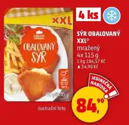 Penny Market SÝR OBALOVANÝ XXL mražený, 4x 115 g nabídka