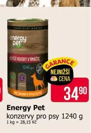 Teta Energy Pet konzervy pro psy 1240 g nabídka
