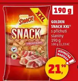 Penny Market GOLDEN SNACK XXL s příchutí slaniny, 190 g nabídka