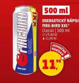Penny Market ENERGETICKÝ NÁPOJ FIRE-BIRD XXL Classic, 500 ml nabídka