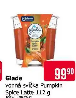 Teta Glade vonná svíčka Pumpkin Spice Latte 112 g nabídka