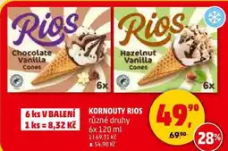 Penny Market KORNOUTY RIOS různé druhy, 6x 120 ml nabídka