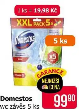 Teta Domestos wc závěs 5 ks nabídka