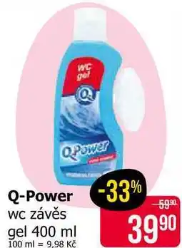 Teta Q-Power wc závěs gel 400 ml nabídka