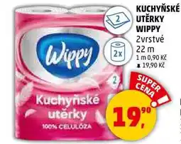 Penny Market KUCHYŇSKÉ UTĚRKY WIPPY, 2vrstvé, 22 m nabídka