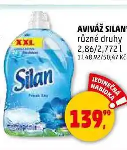 Penny Market AVIVÁŽ SILAN různé druhy, 2,86/2,772 l nabídka