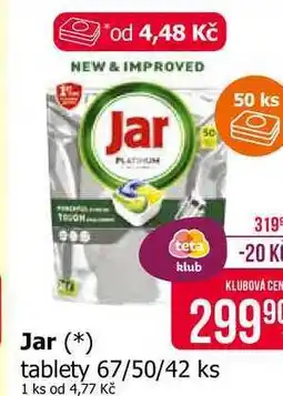 Teta Jar tablety 67/50/42 ks nabídka