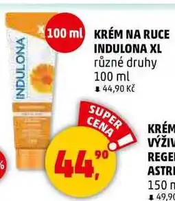 Penny Market KRÉM NA RUCE INDULONA XL různé druhy, 100 ml nabídka