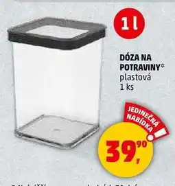 Penny Market DÓZA NA POTRAVINY plastová, 1 ks nabídka