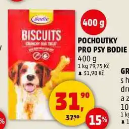 Penny Market POCHOUTKY PRO PSY BODIE, 400 g nabídka