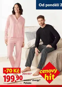 Lidl Esmara® Livergy® Pyžamo nabídka